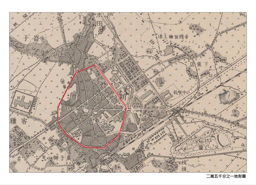 1921 二萬五千分之一地形圖